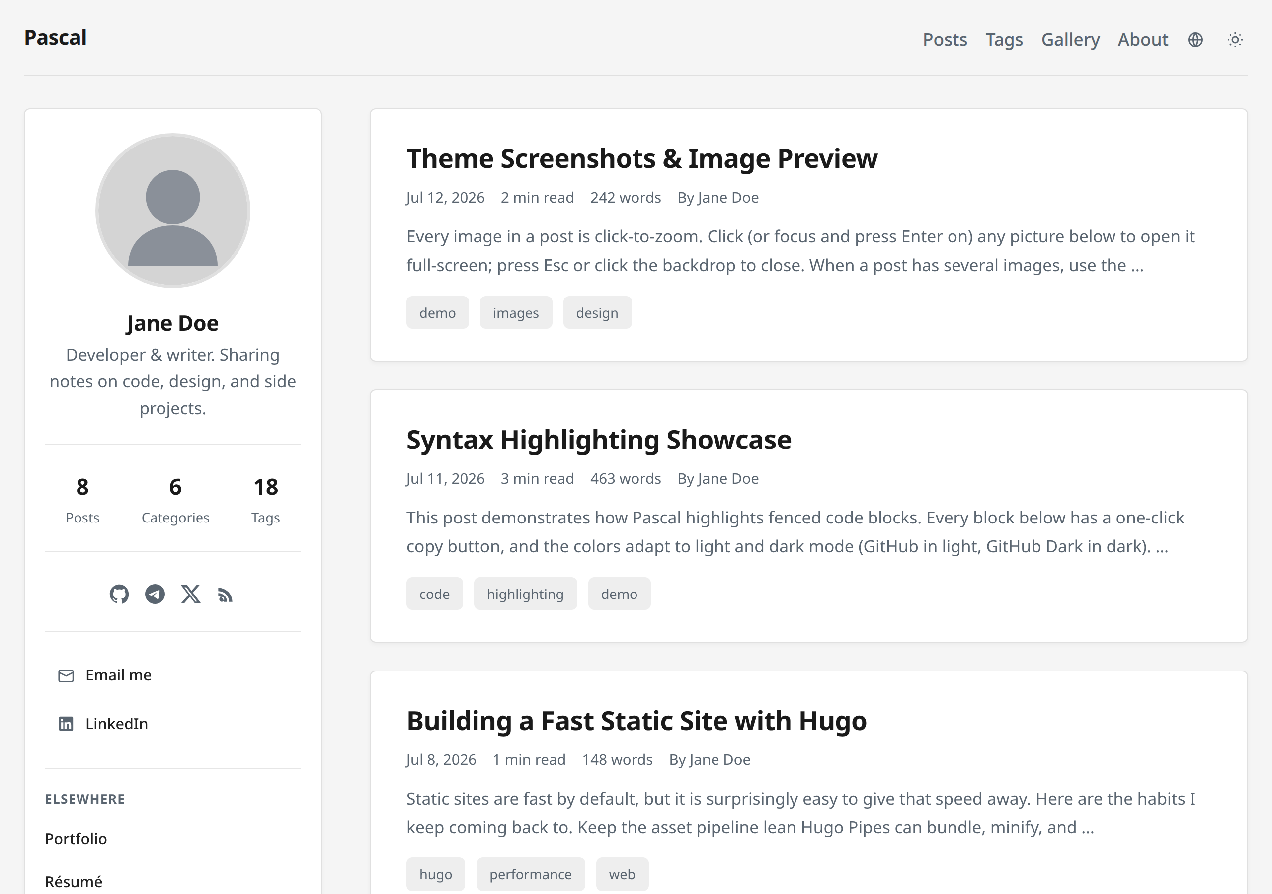 Beacon homepage in light mode